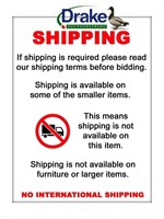 SHIPPING INFORMATION - READ