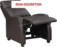 Lexicon Barbal Faux Leather Reclining Chair