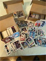 3 boxes mixed sports cards