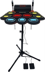 9-Pad Light-Up Electronic Drum Set