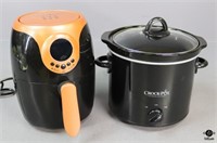 Copper Chef Air Fryer & Crockpot  / 2 pc