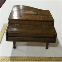 Small wooden piano-keys work