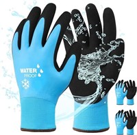 [Size : Large] DULFINE Safety Work Gloves MicroFoa