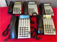 E - LOT OF 5 TELEPHONES (G178)