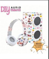 Gabba Goods Sticker Kit Bluetooth Headphone