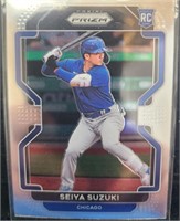 Two 2022 Seiya Suzuki RC Cards Topps/Panini
