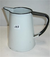 Vintage Toleware Pitcher-5 3/4 inches x 7 inches