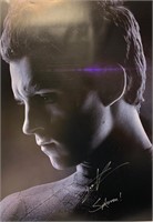 Autograph Avengers Endgame Tom Holland Poster