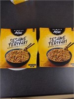 Sesame Teriyaki Noodle Bowls