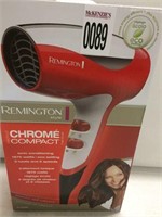 REMINGTON CHROME COMPACT HAIR DRYER
