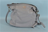 Coach Handbag  Gray    Zipper Closure