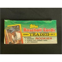 1990 Topps Traded Baseball Sealed Set