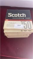 Lot of 10 Vintage Scotch Recording Tape