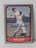 Hank Sauer Autograph