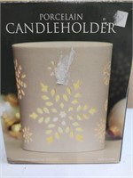 Porcelain Candle Holder
