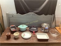 BOWLS  DISHES CANISTER PANS