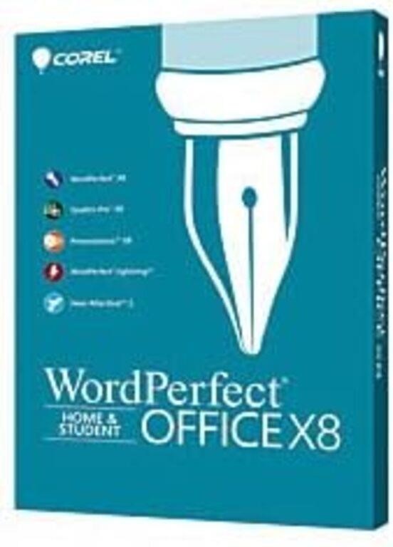 Corel WordPerfect Office X8 Home & Student  Disc