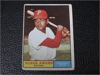 1961 TOPPS #103 RUBEN AMARO PHILLIES VINTAGE