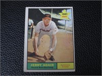 1961 TOPPS #71 JERRY ADAIR ORIOLES VINTAGE