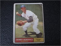 1961 TOPPS #27 JERRY KINDALL CUBS VINTAGE