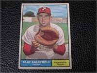 1961 TOPPS #299 CLAY DALRYMPLE PHILLIES