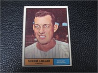 1961 TOPPS #285 SHERM LOLLAR WHITE SOX