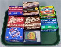 (7) Boxes of Baseball Cards