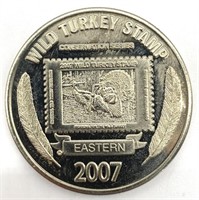 2007 Wild Turkey Stamp Coin