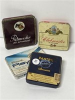 Cigarette Tins - Panter, Clubmaster, Ritmeester