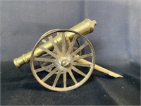 Vintage Brass Cannon