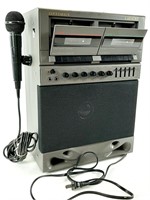 Machine à KARAOKÉ cassette OPTIMUS avec microphone
