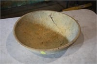 Large wood bowl