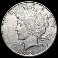 1927-S Silver Peace Dollar CLOSELY UNCIRCULATED