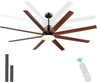 Ceiling Fan with Light and Remote Control
