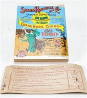 1900 Vintage Sears Roebuck & Co. Consumers Guide