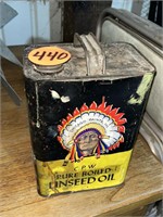 Chicago Paints Linseed Oil Can