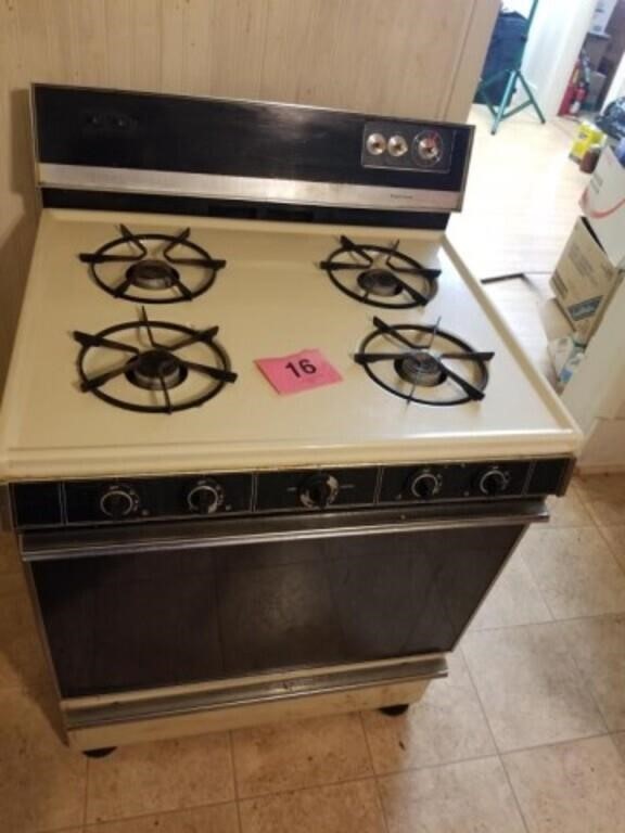 Kenmore 4 Burner Gas Stove, Oven, & Broiler