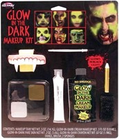 (N) Glow in the Dark Makeup kit Halloween Zombie T