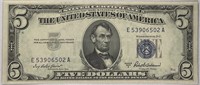 1953 Series $5 Silver Certificate - UNC