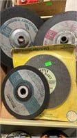 Assortment of grinding and cutting wheels