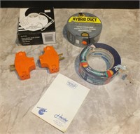 DUCT TAPE, PAINTER'S TAPE, LIGHT FIXTURE & OUTLETS