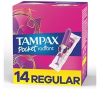 Tampax Pocket Radiant 14ct Tampons Regular