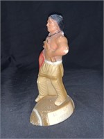 8 “ VINTAGE PLASTER ROSE CITY CHIEFS FIGURE