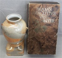C12) Vintage 1986 Beams Executive Vase Decanter