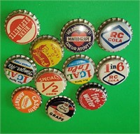 CORK LINED BOTTLE CAPS LOT UNUSED CAPS