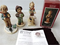 Old Hummel Club and Schmid Figurines