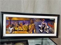 Framed Kobe Bryant Photoramic Photo