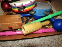 Box of Percussion Instruments