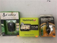 Car Charger, TomTom, Radar Detector