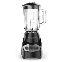 40 oz. 10-Speed Black Countertop Blender